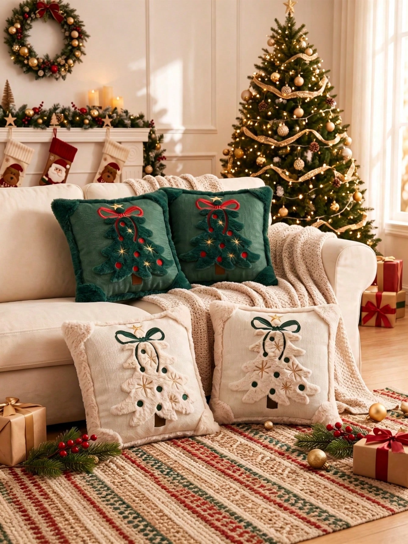 2 adet 3D Jakarlı, Kurdeleli N - Pillow Insert 18X18 incelemesi ve fiyatı