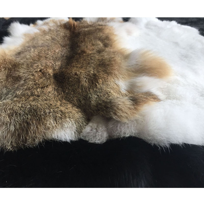 Doğa gerçek hakiki tavşan kürk - Home Textiles Sale incelemesi ve fiyatı