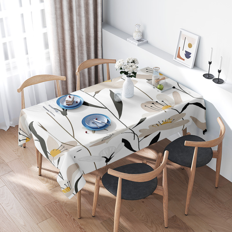 Modern Geometrik Çiçek Yemek M - Home Textiles Premium incelemesi ve fiyatı