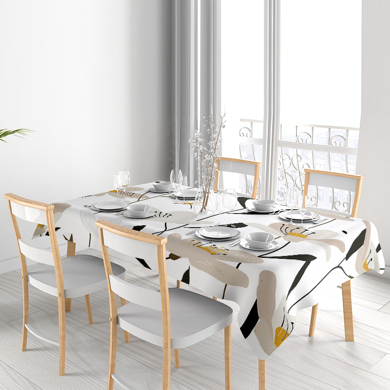 Modern Geometrik Çiçek Yemek M - Home Textiles Premium incelemesi ve fiyatı